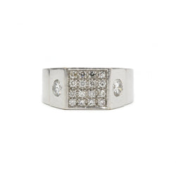 Chevalière - Or & Diamants - Castafiore