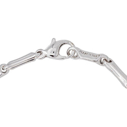 Chimento Bracelet Maille bâton Bamboo Or blanc - Castafiore