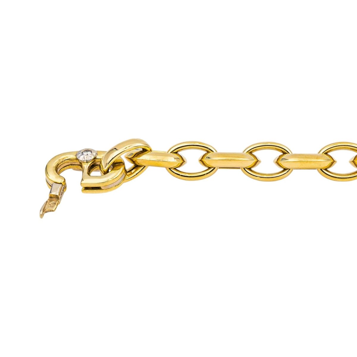 Chimento Collier Or jaune Diamant - Castafiore