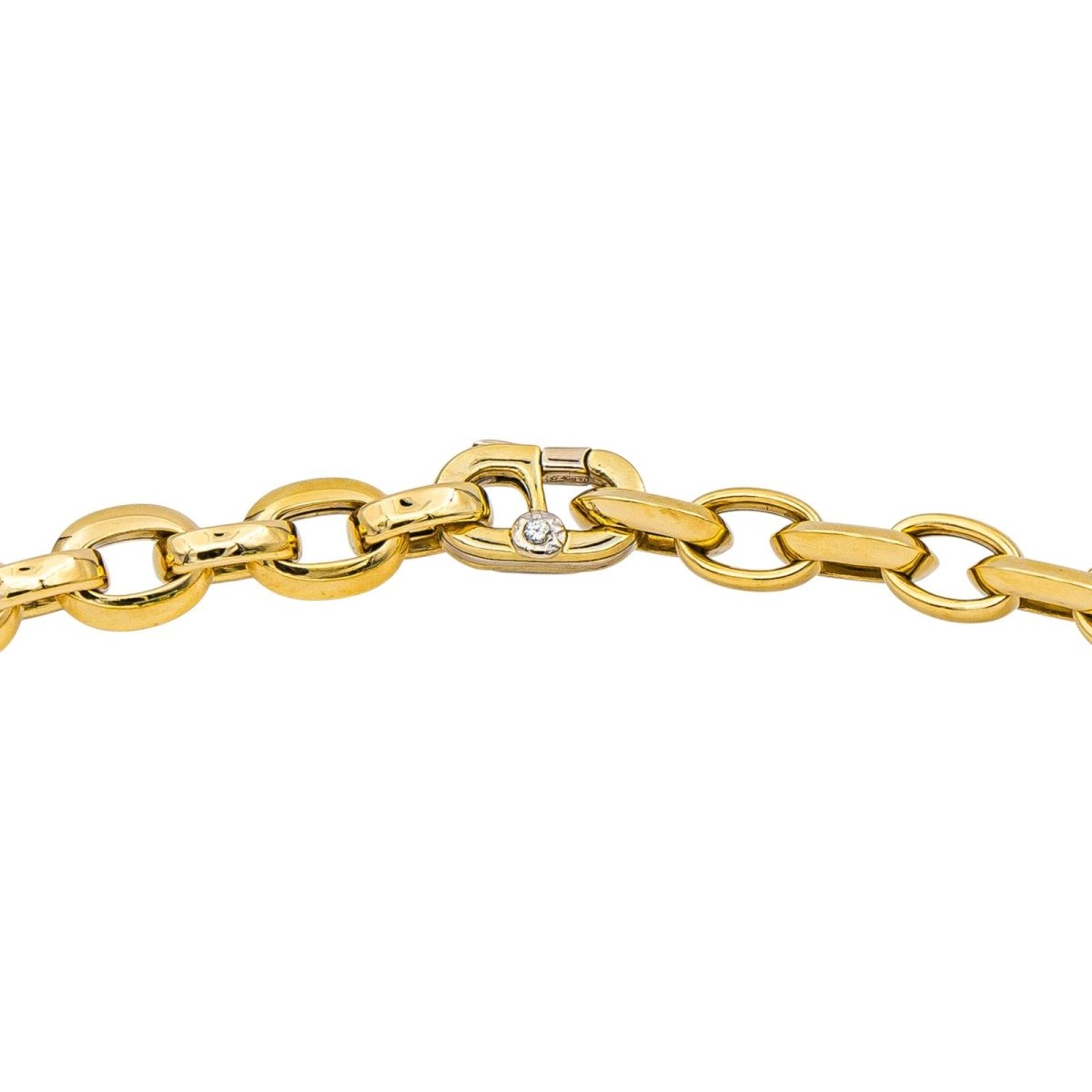 Chimento Collier Or jaune Diamant - Castafiore