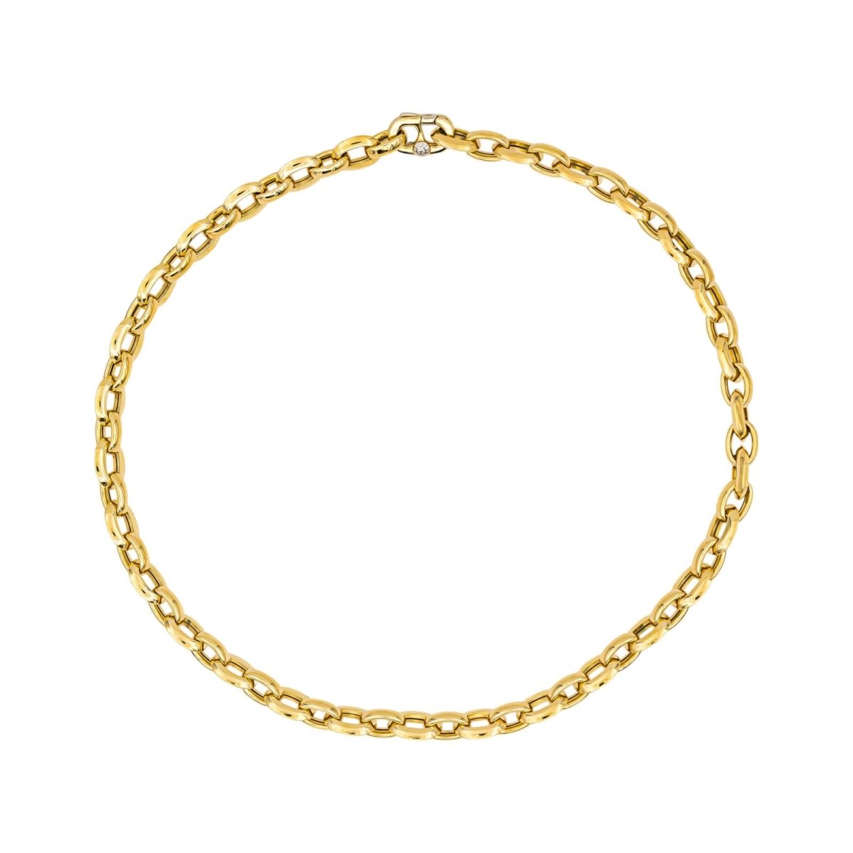 Chimento Collier Or jaune Diamant - Castafiore