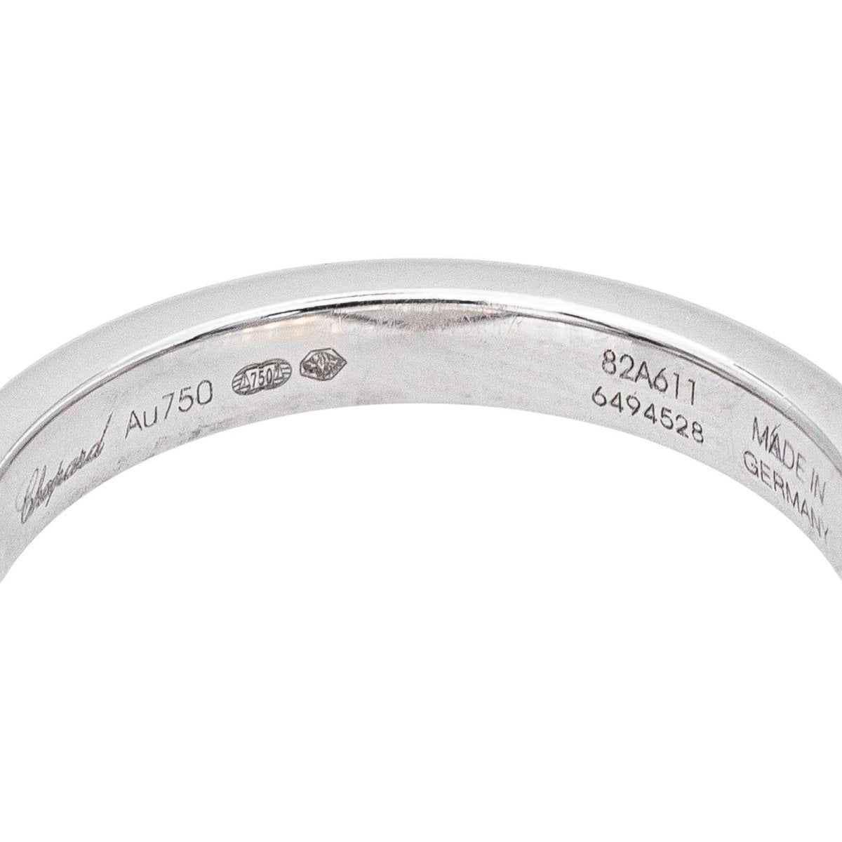 Chopard Bague Happy Diamond Or blanc Diamant - Castafiore