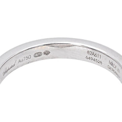 Chopard Bague Happy Diamond Or blanc Diamant - Castafiore