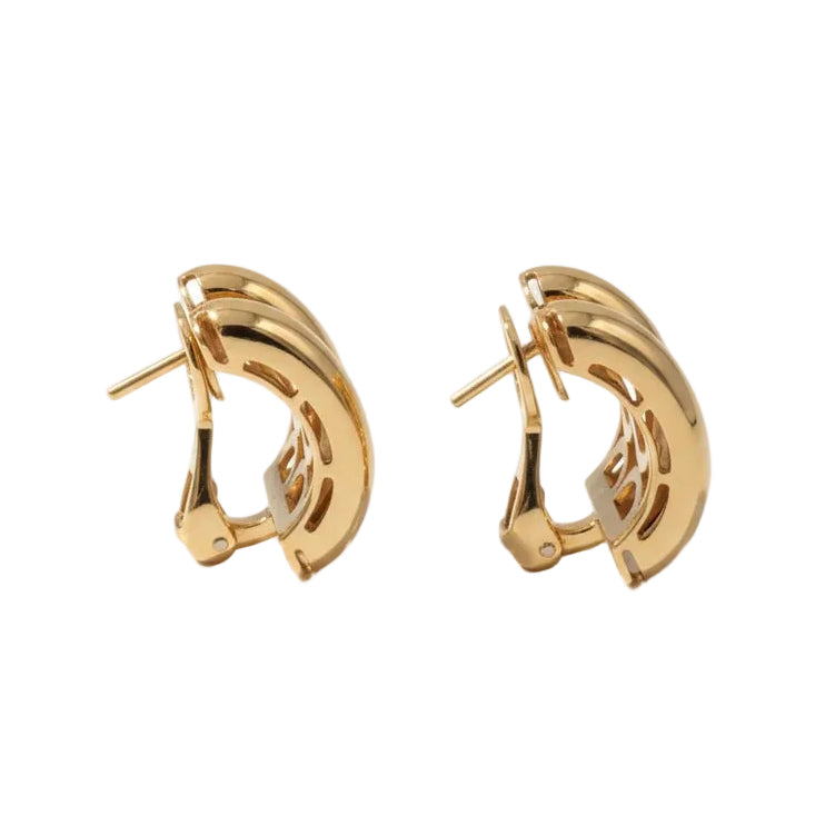 Chopard - Boucles d’oreilles - La Strada - Or jaune et Diamants - Castafiore