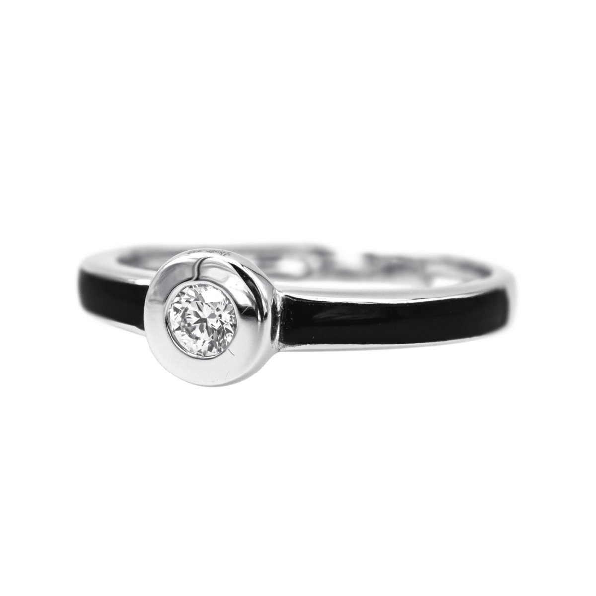 Clozeau Bague Or blanc Diamant - Castafiore
