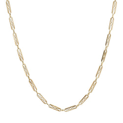 Collier ANCIEN Chaine de montre en or jaune - Castafiore