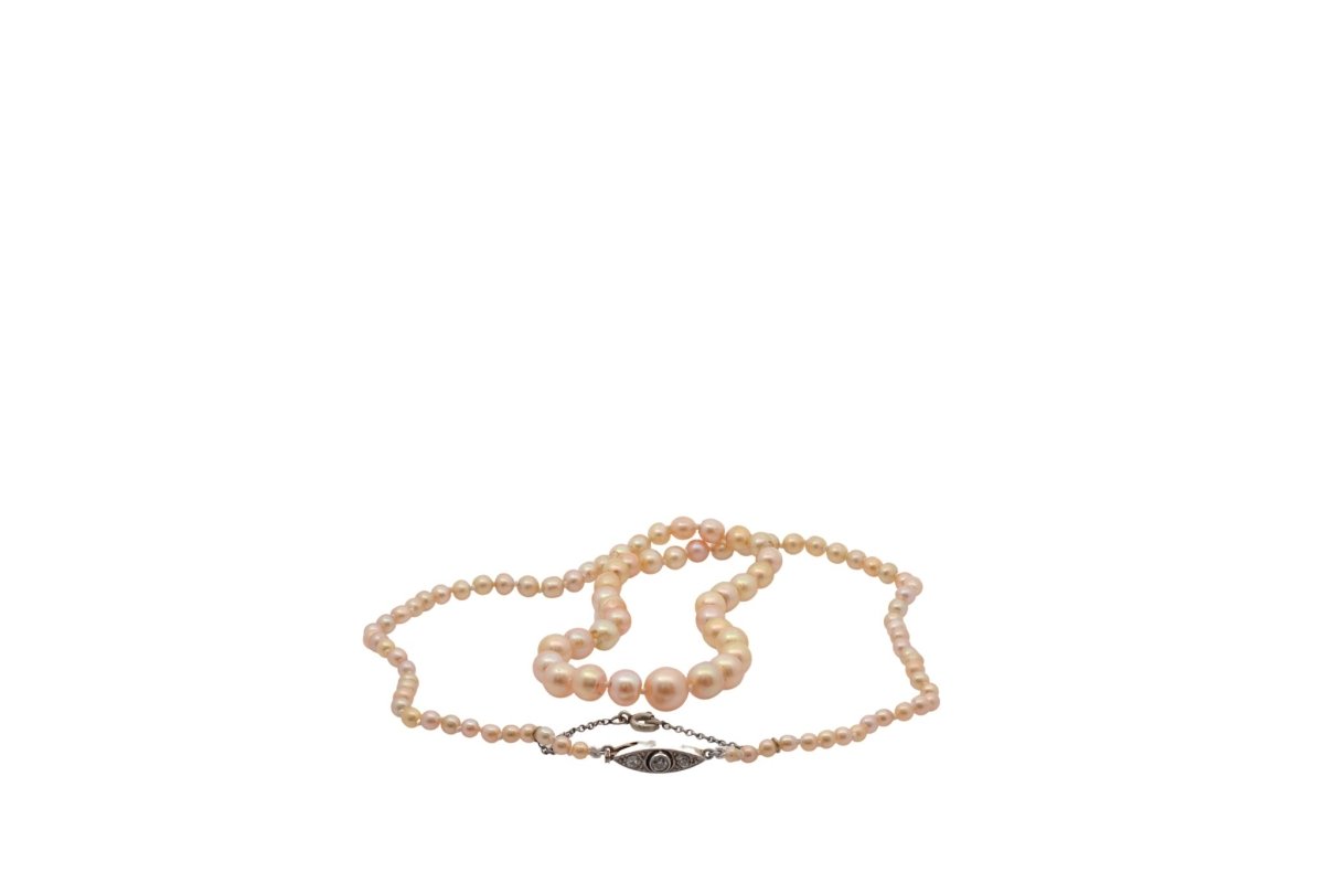 Collier ancien en or et diamants - Castafiore