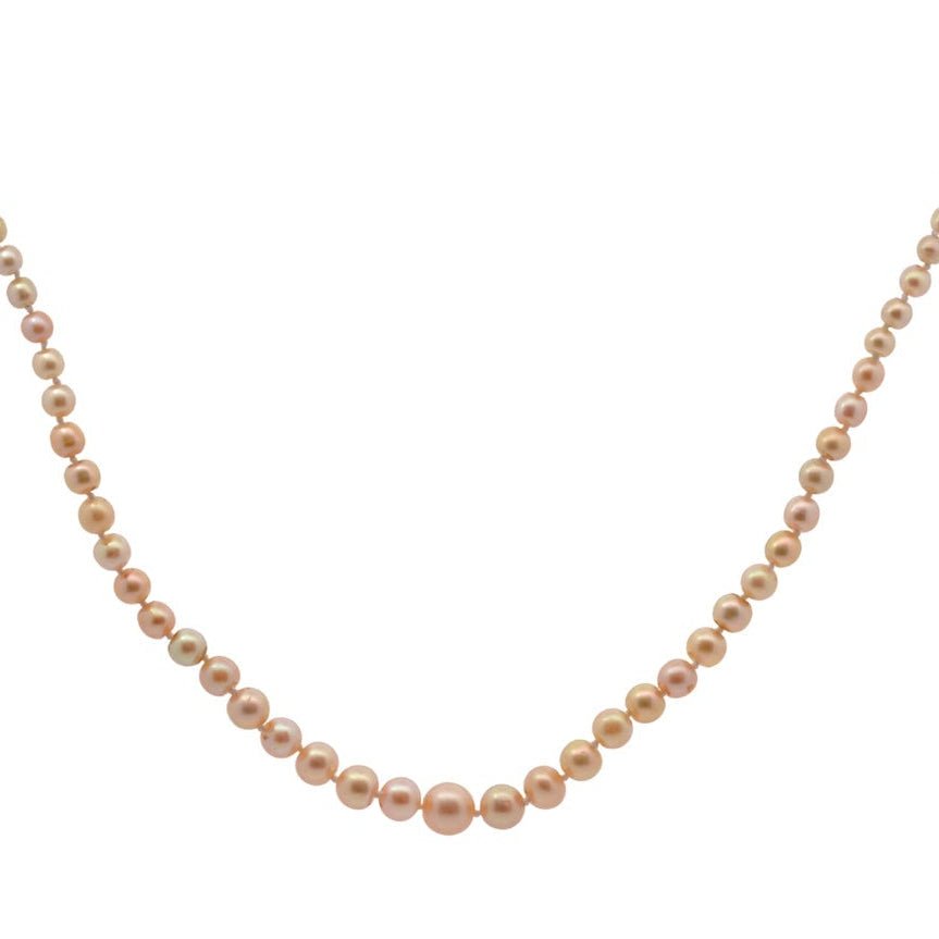 Collier ancien en or et diamants - Castafiore