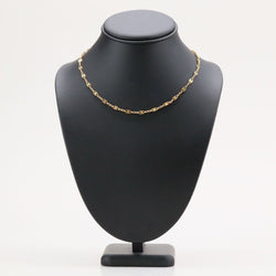 Collier ancien motifs ajourés en or jaune - Castafiore