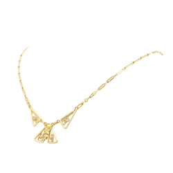 Collier Art Déco en or jaune - Castafiore