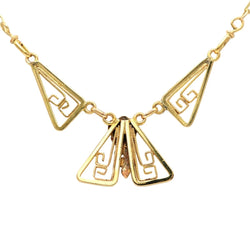 Collier Art Déco en or jaune - Castafiore