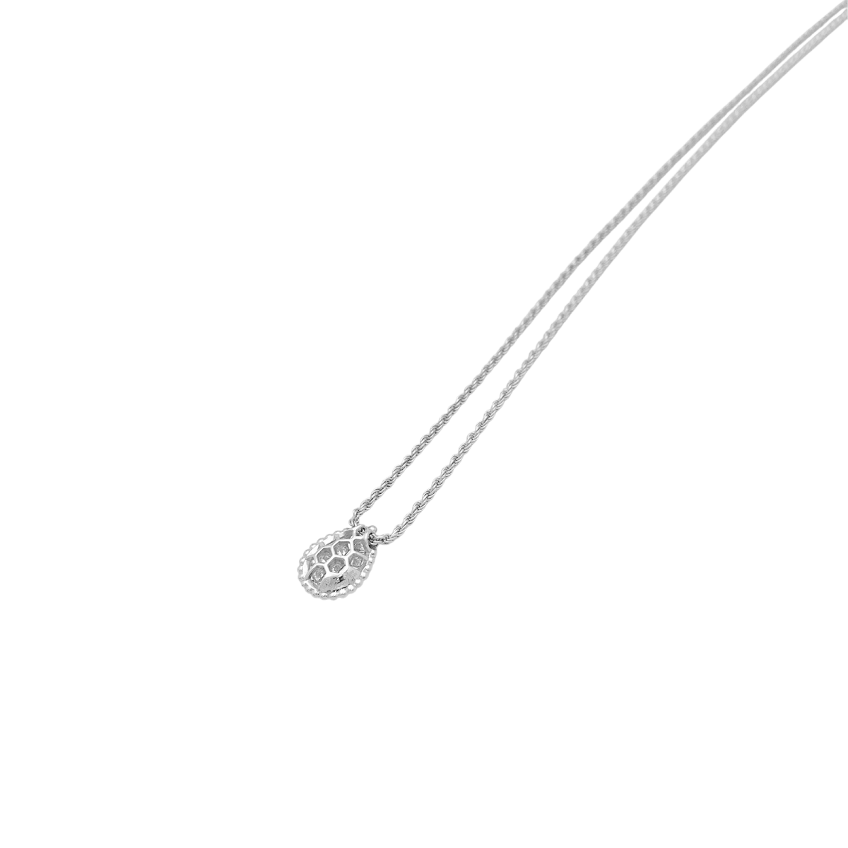 Collier BOUCHERON Serpent Bohème en or blanc et diamants. - Castafiore