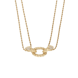 Collier BOUCHERON "Serpent Bohème" en or jaune et diamants - Castafiore