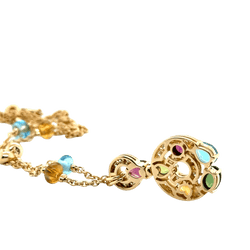 Collier BULGARI Collection astrale en or jaune - Castafiore