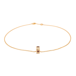 Collier BULGARI "Vipère" en or rose, cormaline et diamants - Castafiore