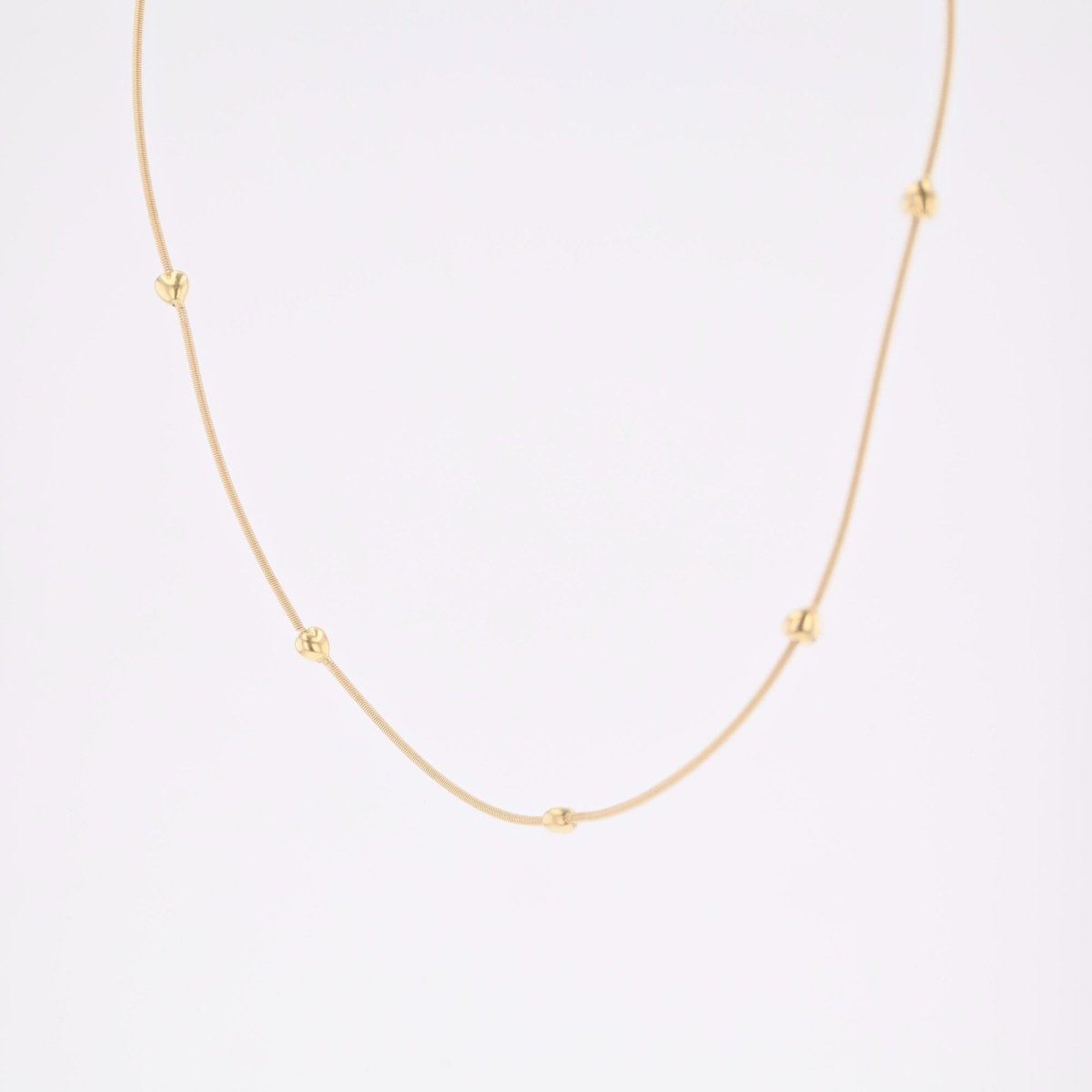 Collier câble en or jaune - Castafiore