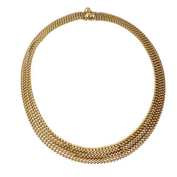 Collier CARTIER "Draperie" en or jaune - Castafiore