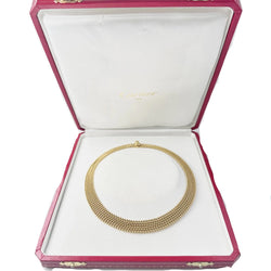 Collier CARTIER "Draperie" en or jaune - Castafiore