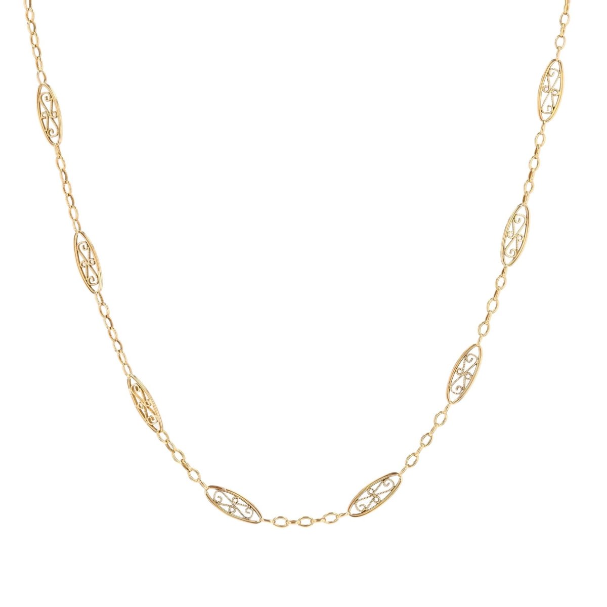 Collier Chaîne en or jaune - Castafiore