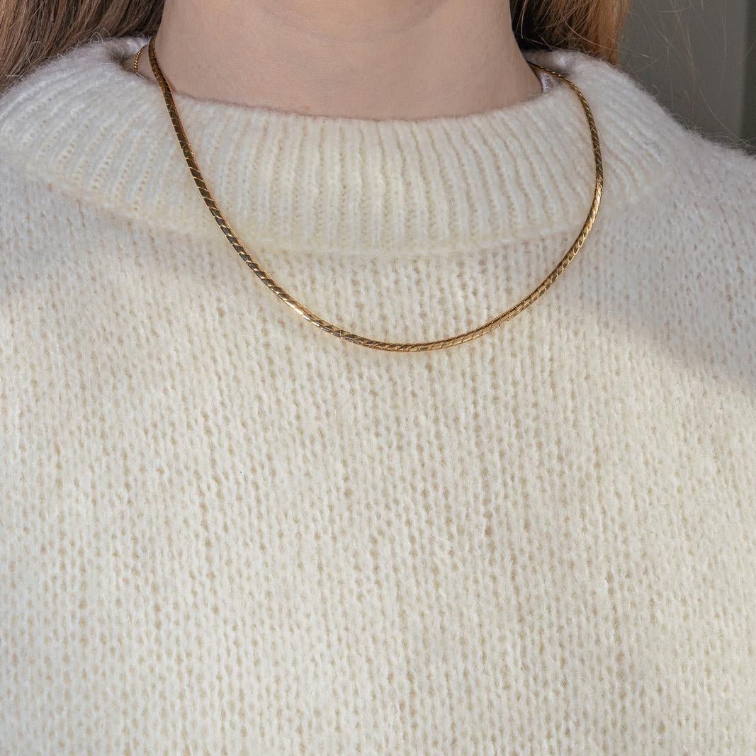 Collier Chaîne en or jaune - Castafiore