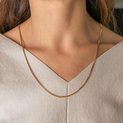 Collier Chaîne en or rose - Castafiore