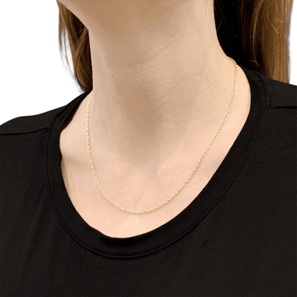 Collier Chaîne en or rose - Castafiore