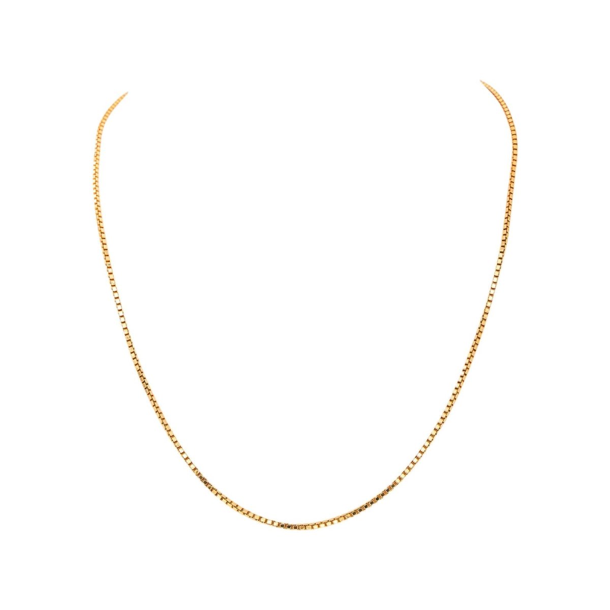 Collier Chaîne en or rose - Castafiore
