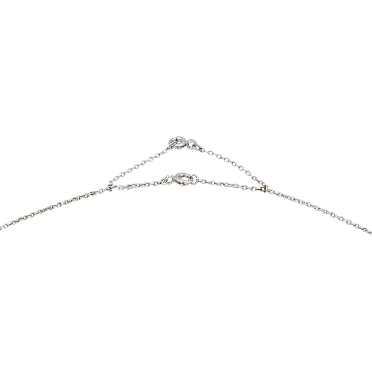 Collier Chaîne en platine, onyx et diamants - Castafiore
