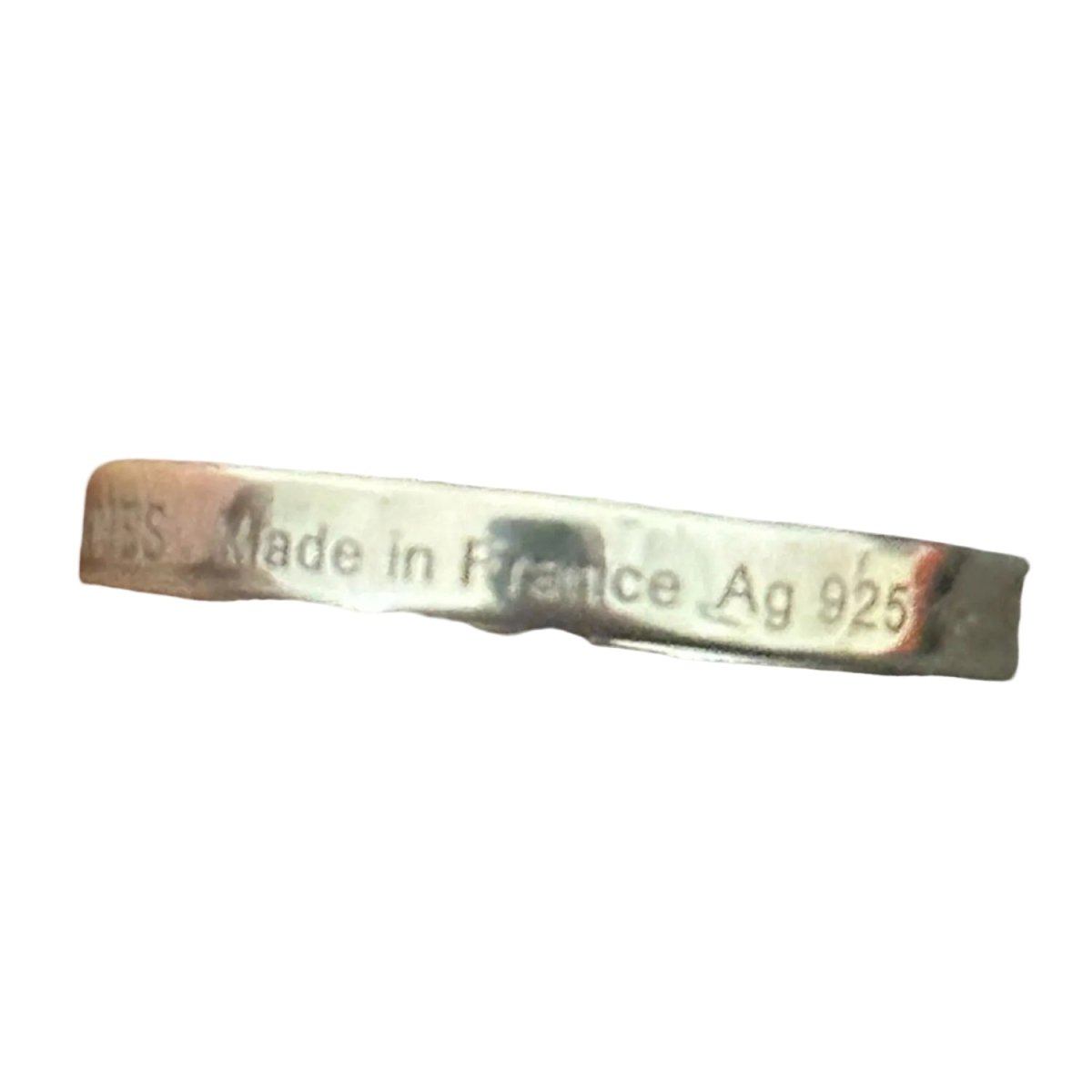 Collier Chaîne HERMÉS "Chaîne Croisette" GM en argent - Castafiore