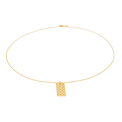 Collier Chaîne MAUBOUSSIN "Une Galerie Rue de Seine" en or jaune - Castafiore