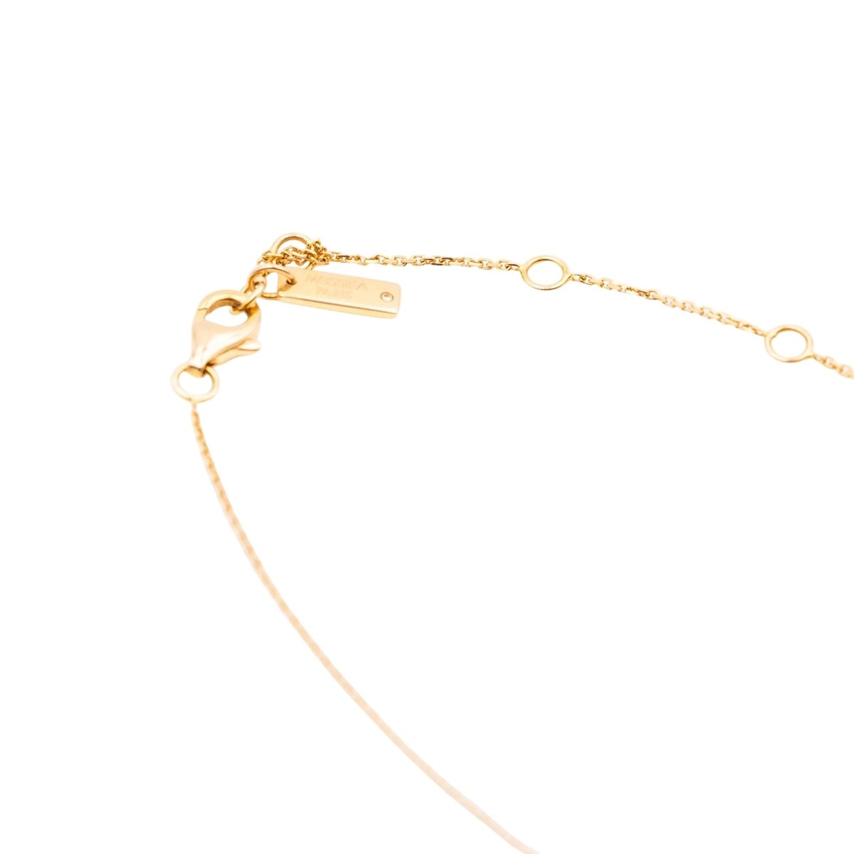 Collier Chaîne MESSIKA "Butterfly" en or rose et diamants - Castafiore