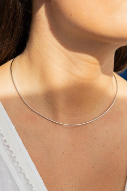 Collier Chaine Or blanc - Castafiore