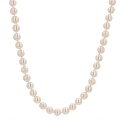 Collier CHOKER Perles de culture en or jaune - Castafiore