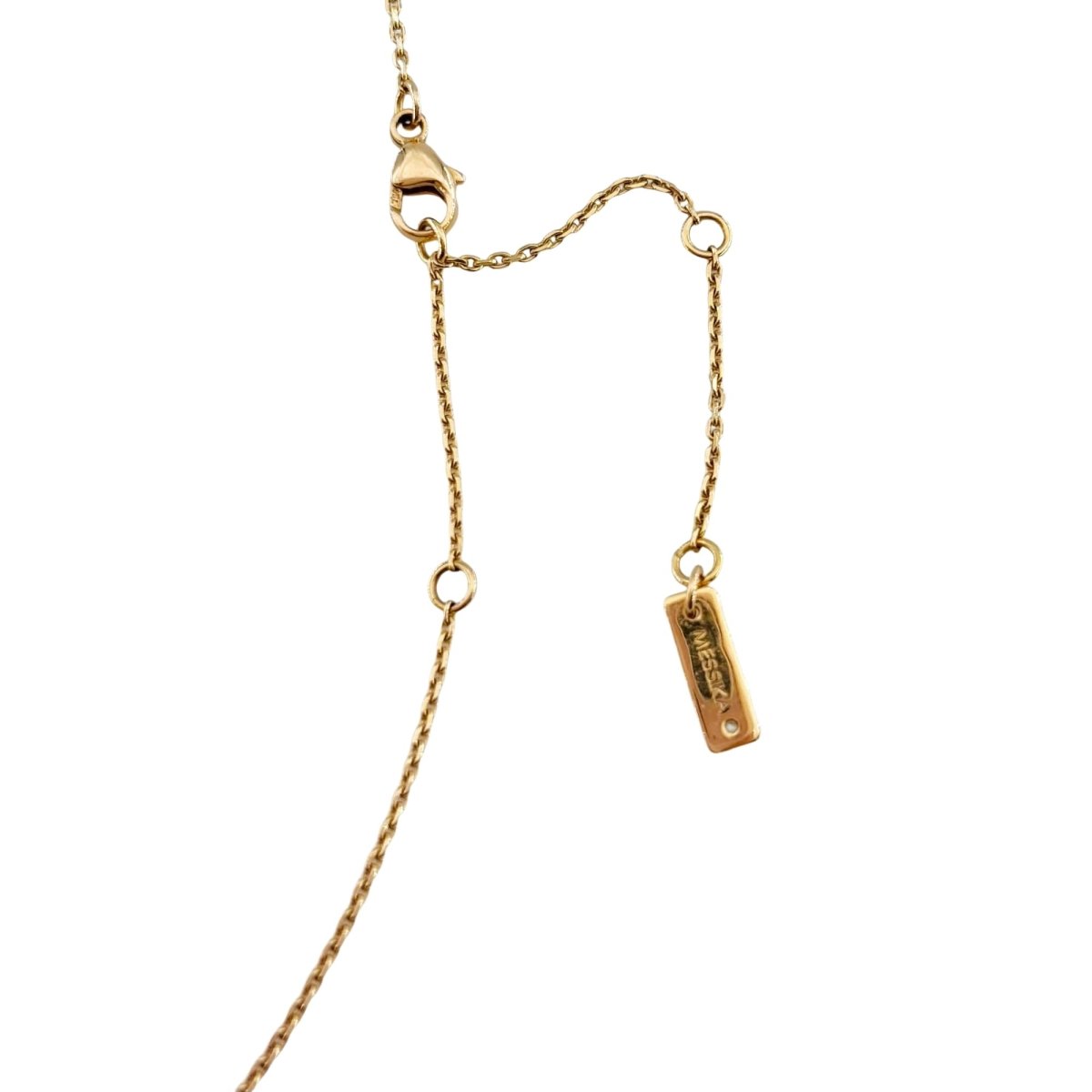 Collier Deux Rangs MESSIKA "My Twin" PM en or rose et diamants - Castafiore