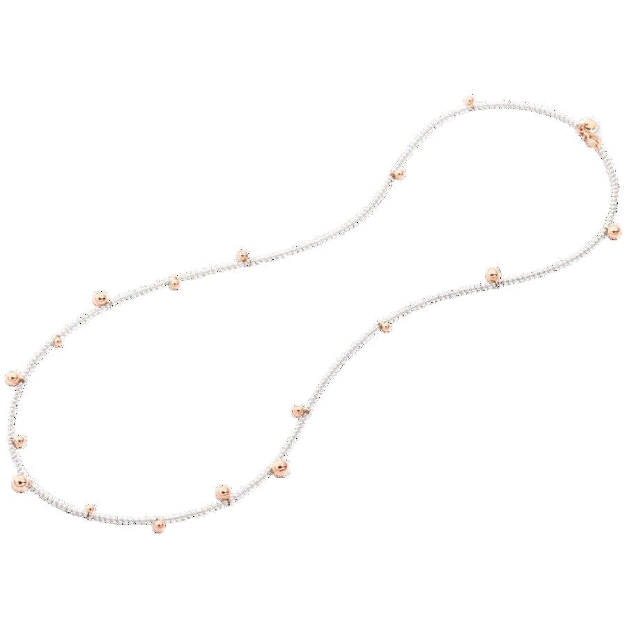 Collier DODO en or rose et argent