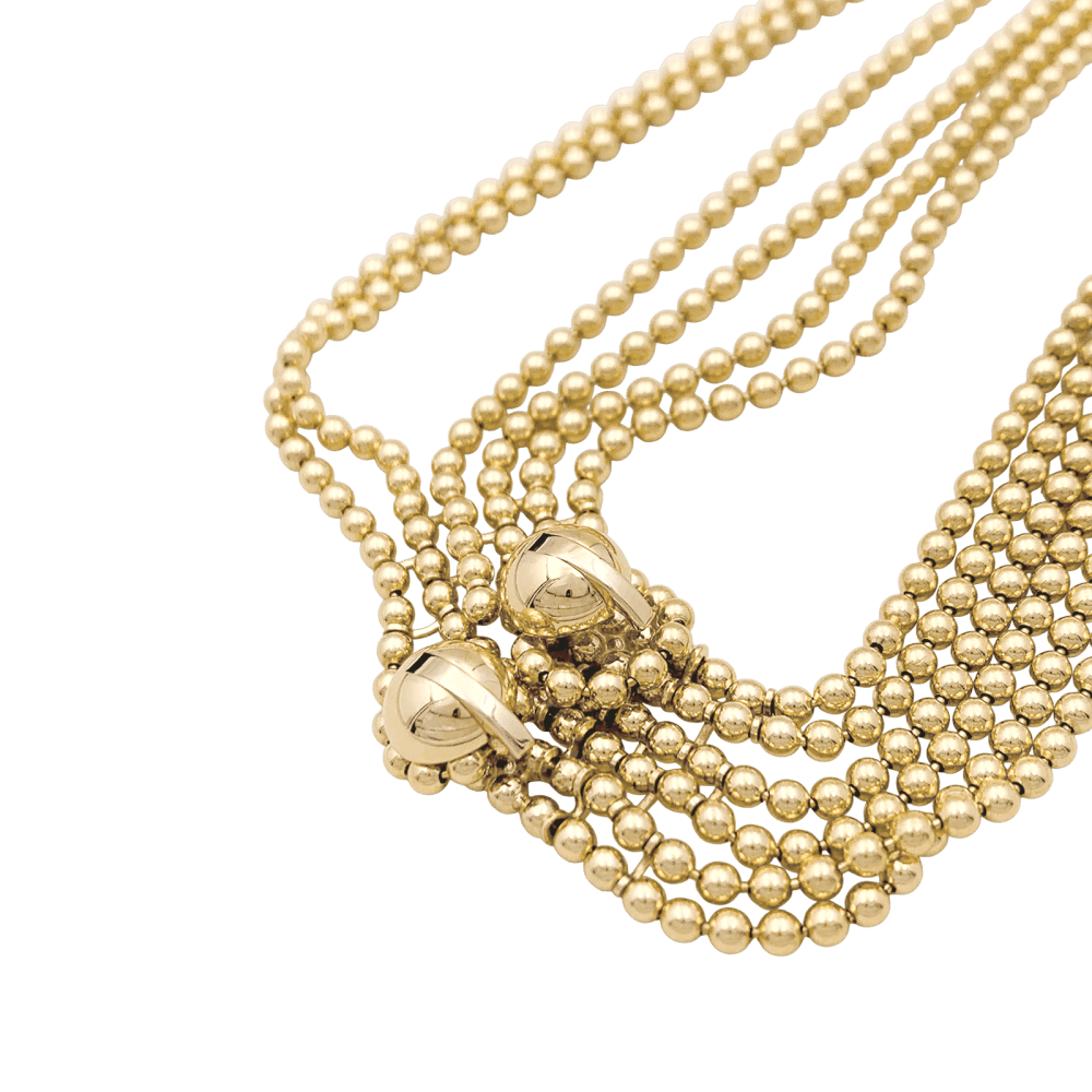 Collier Draperie CARTIER "Draperie" en or jaune - Castafiore