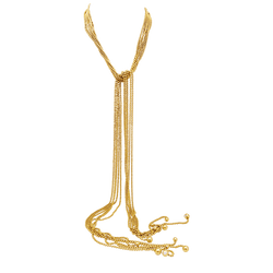Collier Draperie CARTIER "Draperie" en or jaune, perles et diamants - Castafiore