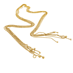 Collier Draperie CARTIER "Draperie" en or jaune, perles et diamants - Castafiore