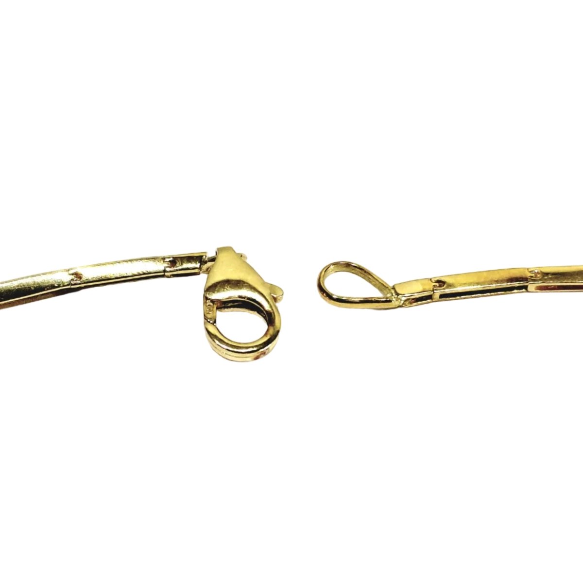 Collier Draperie en or champagne et diamants - Castafiore