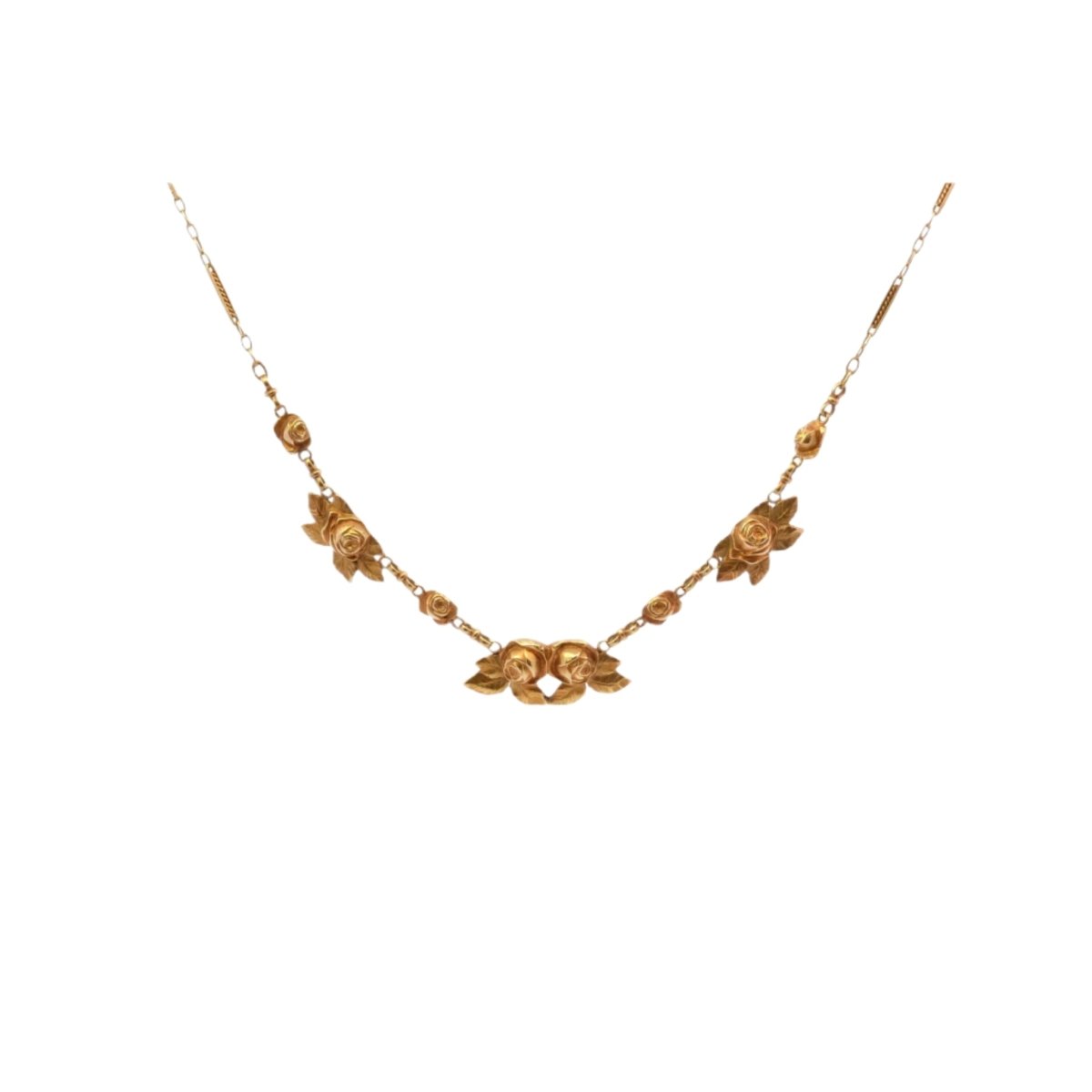 Collier Draperie en or jaune - Castafiore