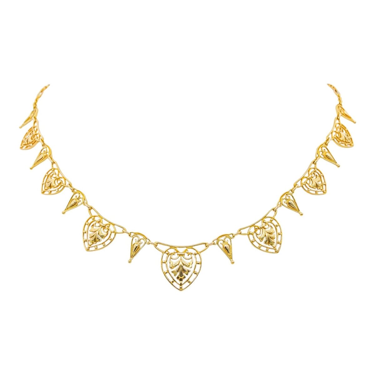 Collier Draperie en or jaune - Castafiore
