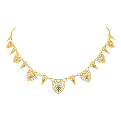 Collier Draperie en or jaune - Castafiore