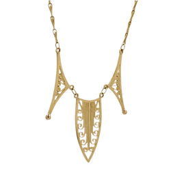 Collier Draperie en or jaune - Castafiore