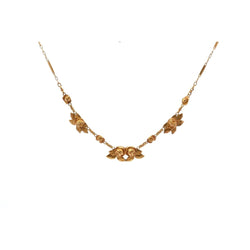 Collier Draperie en or jaune - Castafiore