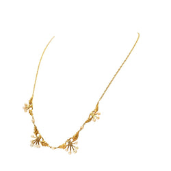 Collier Draperie en or jaune et perles - Castafiore