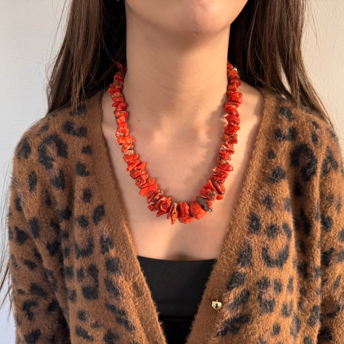 Collier en corail - Castafiore