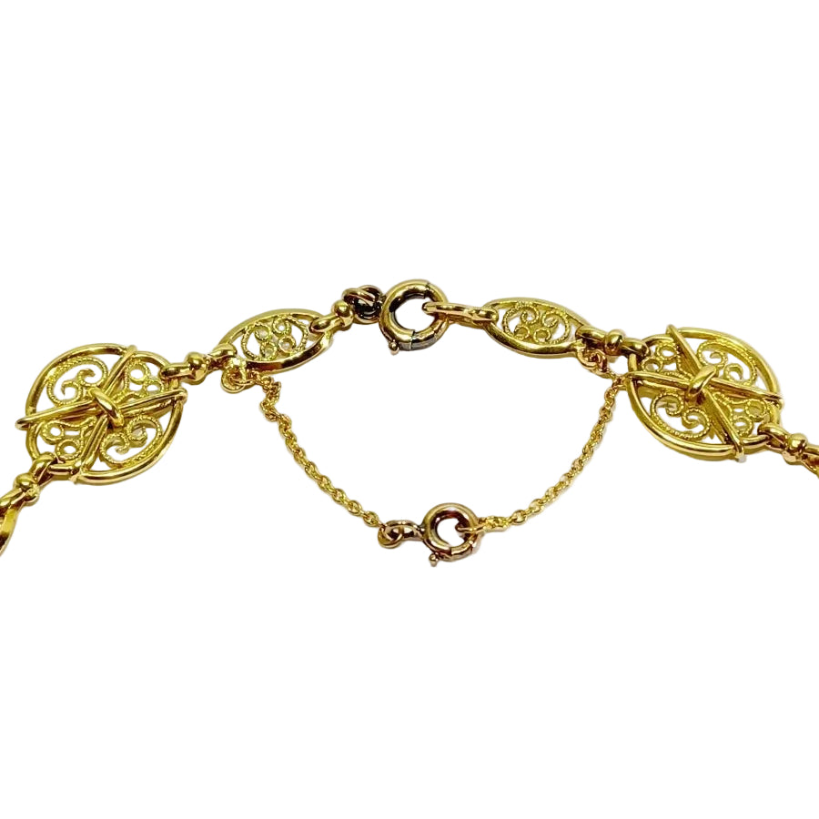 Collier en or Art Déco - Castafiore