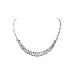 Collier en or blanc et diamants - Castafiore