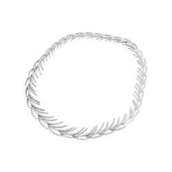 Collier en or blanc et diamants - Castafiore
