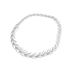 Collier en or blanc et diamants - Castafiore